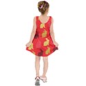 Hare Easter Pattern Animals Kids  Sleeveless Dress View2